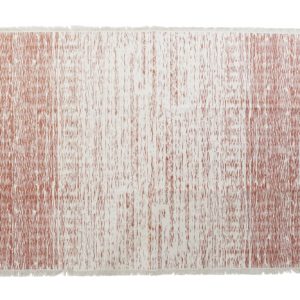 ALFOMBRA ALGODON 120X180X1 FLECOS NARANJA